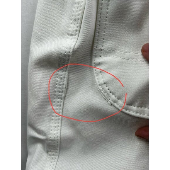 Dickies Pants Mens 48x32 Utility Work Pants White Relaxed Fit Carpenter Painter - Picture 10 of 10